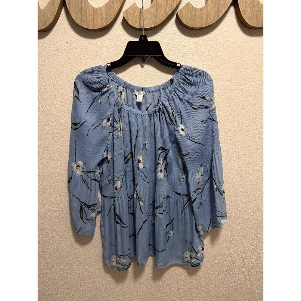 Spense Blouse Floral Top Size L